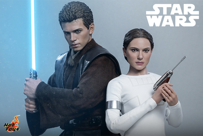 Hot Toys Reveal Attack of the Clones Anakin Skywalker and Padmé