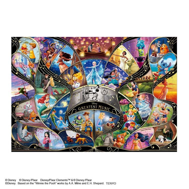 TEN-D1000-872 ディズニー DISNEY GREATEST MUSIC 1000ピース テンヨー