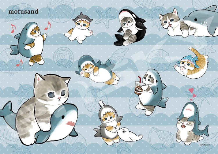 ENS-208-093 mofusand さめ 208ピース エンスカイ の商品詳細ページ