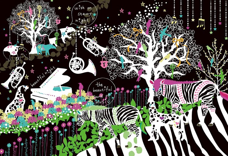 EPO-26-348s ホラグチカヨ 星が輝く夜に 300ピース エポック社 の商品