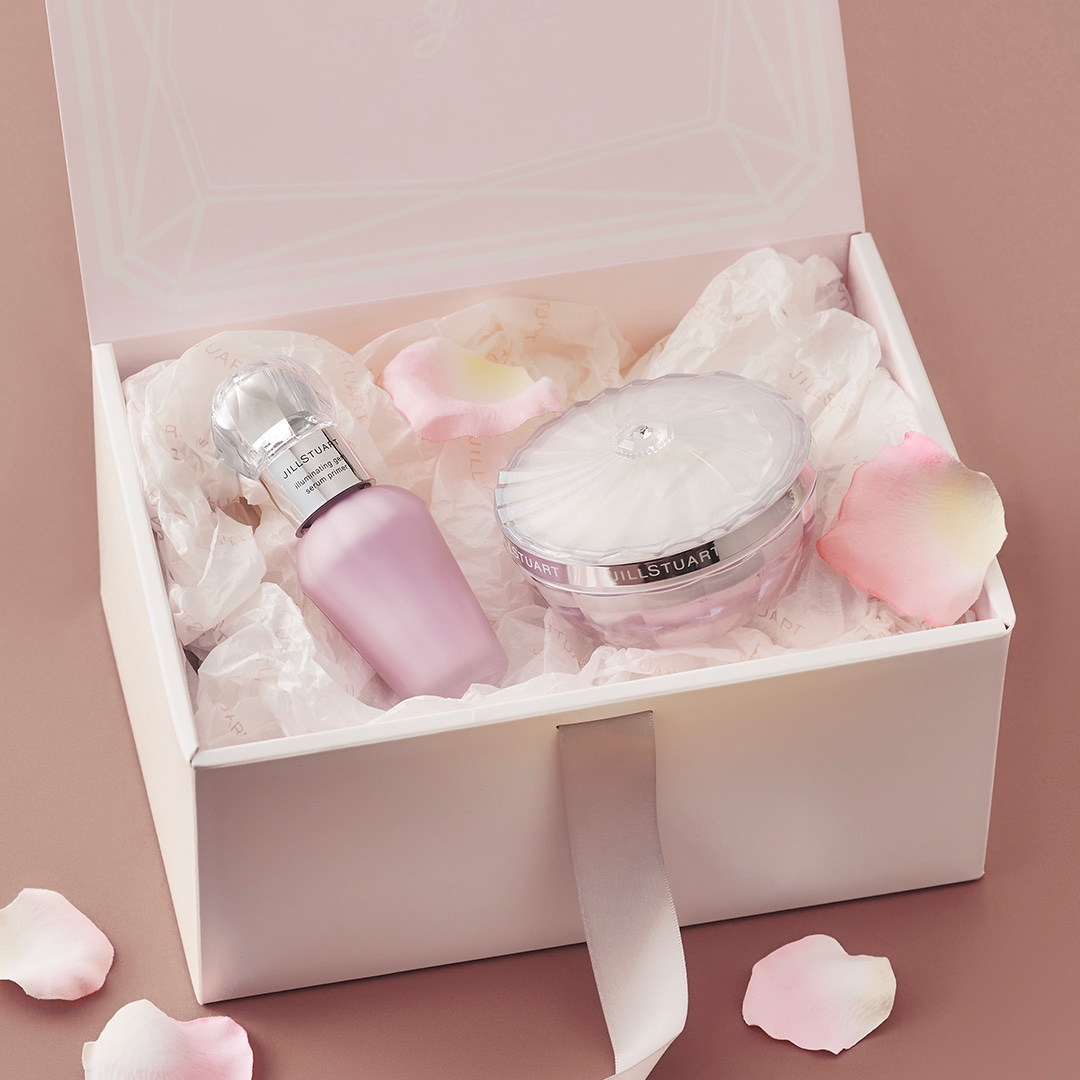 ベースメイク セット〈美容液下地/ルースパウダー〉: JILLSTUART