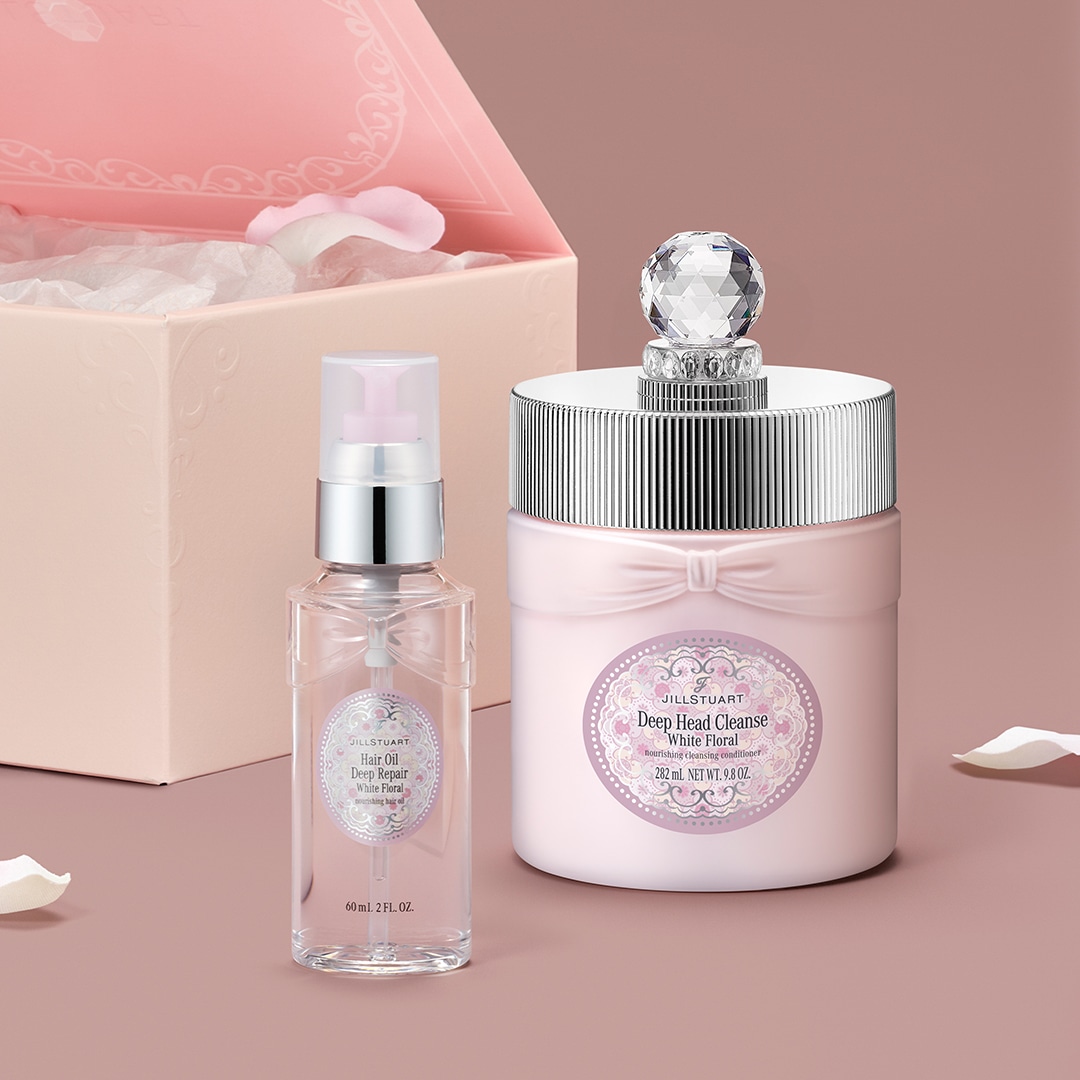 ディープヘッドクレンズ & ヘアオイル スムースリペアセット: JILLSTUART