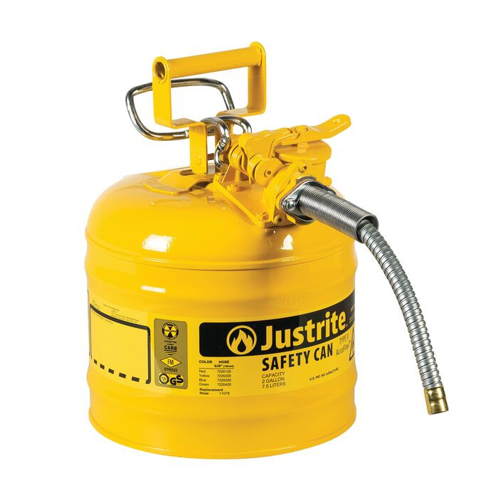 2 Gal Safety Can for Flammables | Type II | AccuFlow™| 7220120