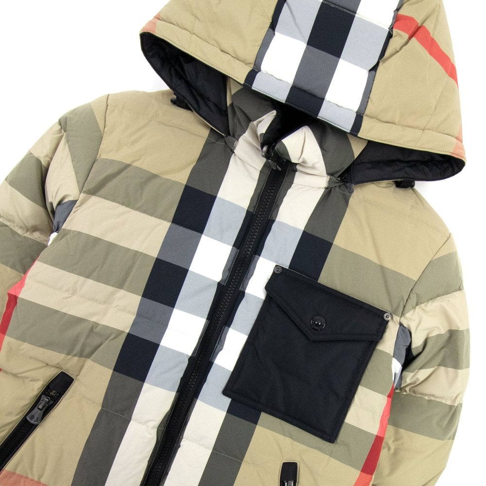 Burberry Reversible Down Puffer Jacket Archive Beige | ONU