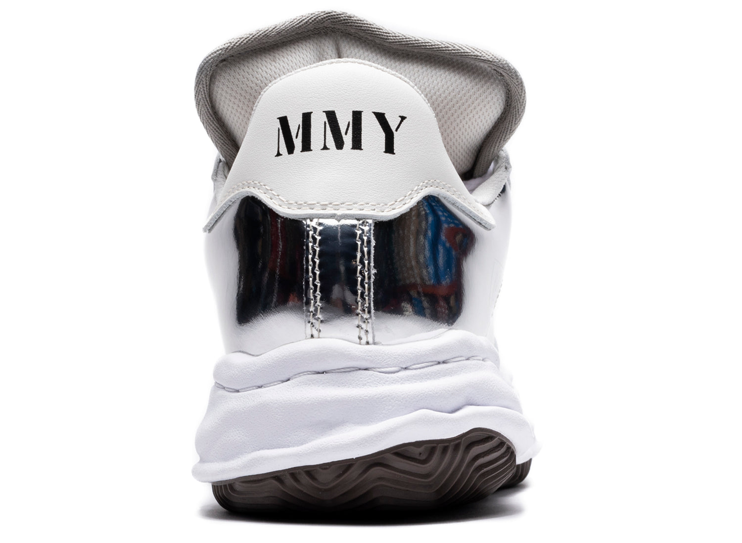 Maison Mihara Yasuhiro Blakey Low in Silver Metallic – Oneness