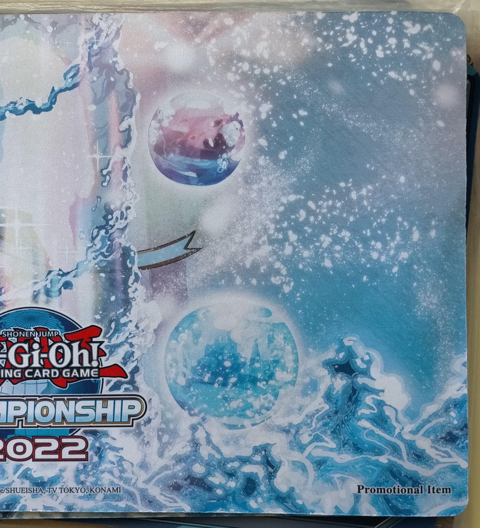 希少】絢嵐たるメガラ 中国大会限定 ハーフプレイマット 公式 上位賞