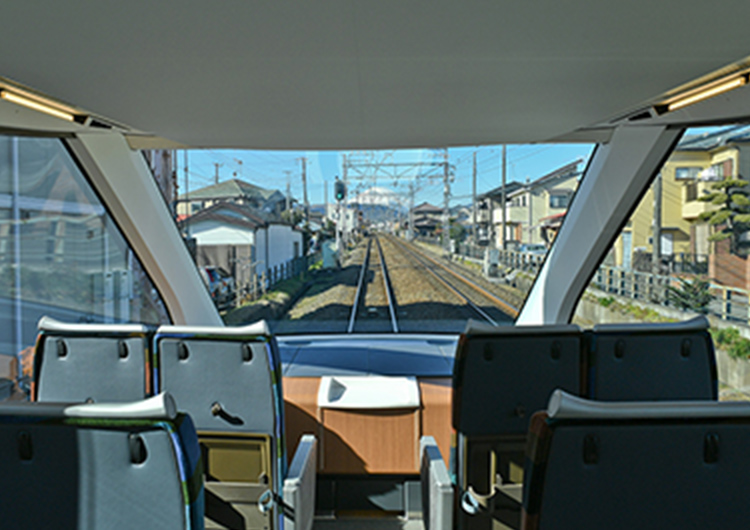 展望席｜ロマンスカー｜小田急電鉄