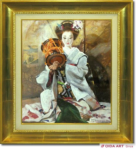 鶴岡義雄 鼓 | 絵画など美術品の販売と買取 | 東京・銀座 おいだ美術