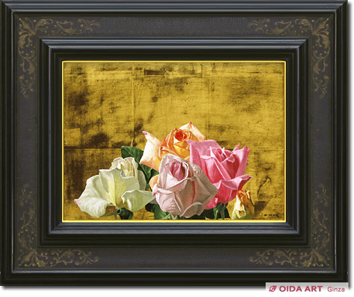 野田弘志 バラ | 絵画など美術品の販売と買取 | 東京・銀座 おいだ美術