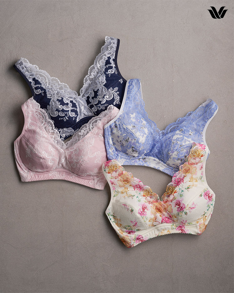 BCL218｜ワコール ナイトアップブラ ドレッシィ ノンワイヤーブラ M/L