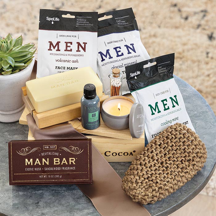 Gentleman's Spa Crate, Spa & Beauty: Olive & Cocoa, LLC