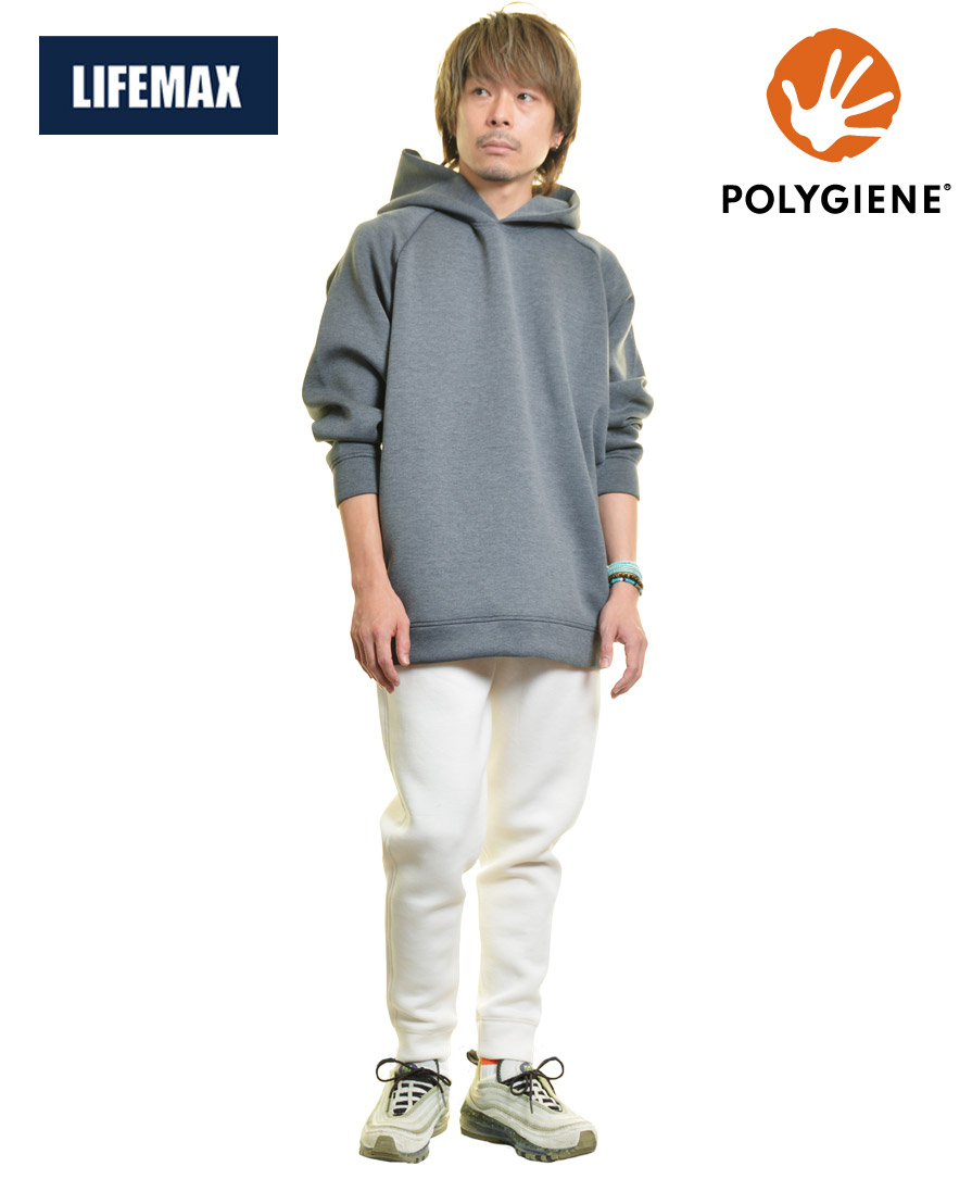 LIFEMAX ダンボールニットのドライストレッチパーカー激安卸通販