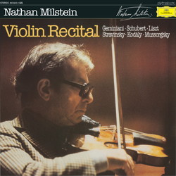 NATHAN MILSTEIN (ナタン・ミルシテイン) (LP 180g重量盤) タイトル名