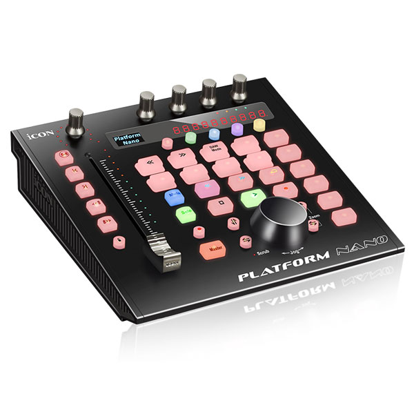 iCON GlobalのDAW操作がより楽になるMIDIコントローラーPlatform Nano