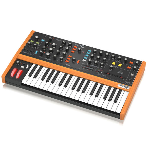 BehringerのシンセサイザーPOLY Dをご紹介いたします。