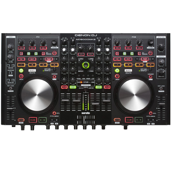 DENONのPCDJコントローラーMC6000MK2の紹介ページです。