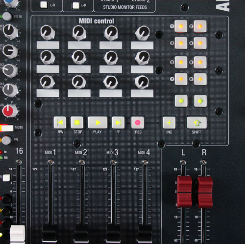 ALLEN&HEATH/レコーディングミキサー/ZED-R16 -DJ機材アナログレコード