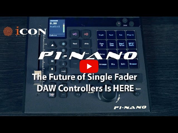 iCON Pro AudioのMIDIコントローラーのP1-Nanoご紹介です。