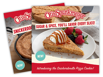 Snickerdoodle Pizza Cookie | Otis Spunkmeyer