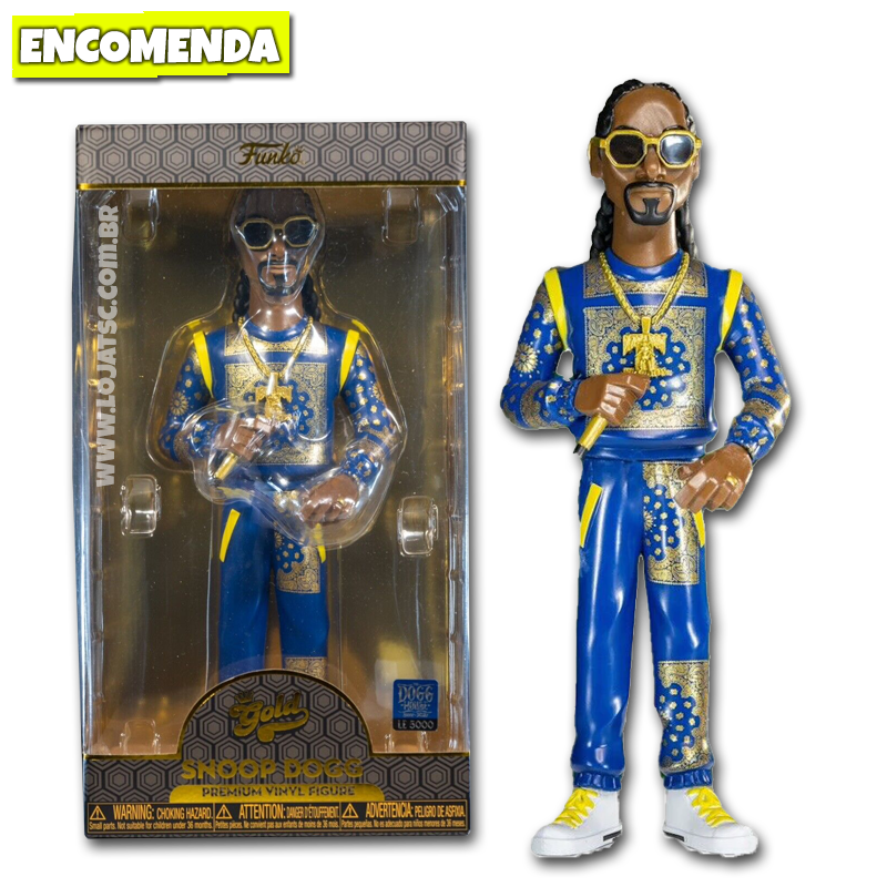 Funko Gold Vinyl - Snoop Dogg Super Bow - Loja TSC