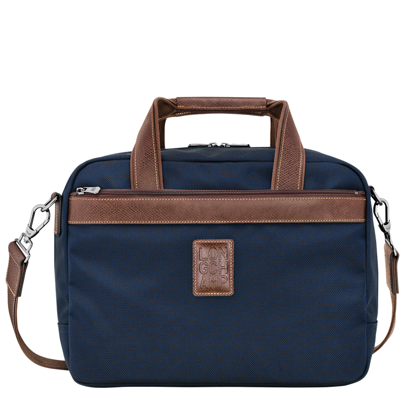 Boxford S Travel bag Blue - Recycled canvas | Longchamp US