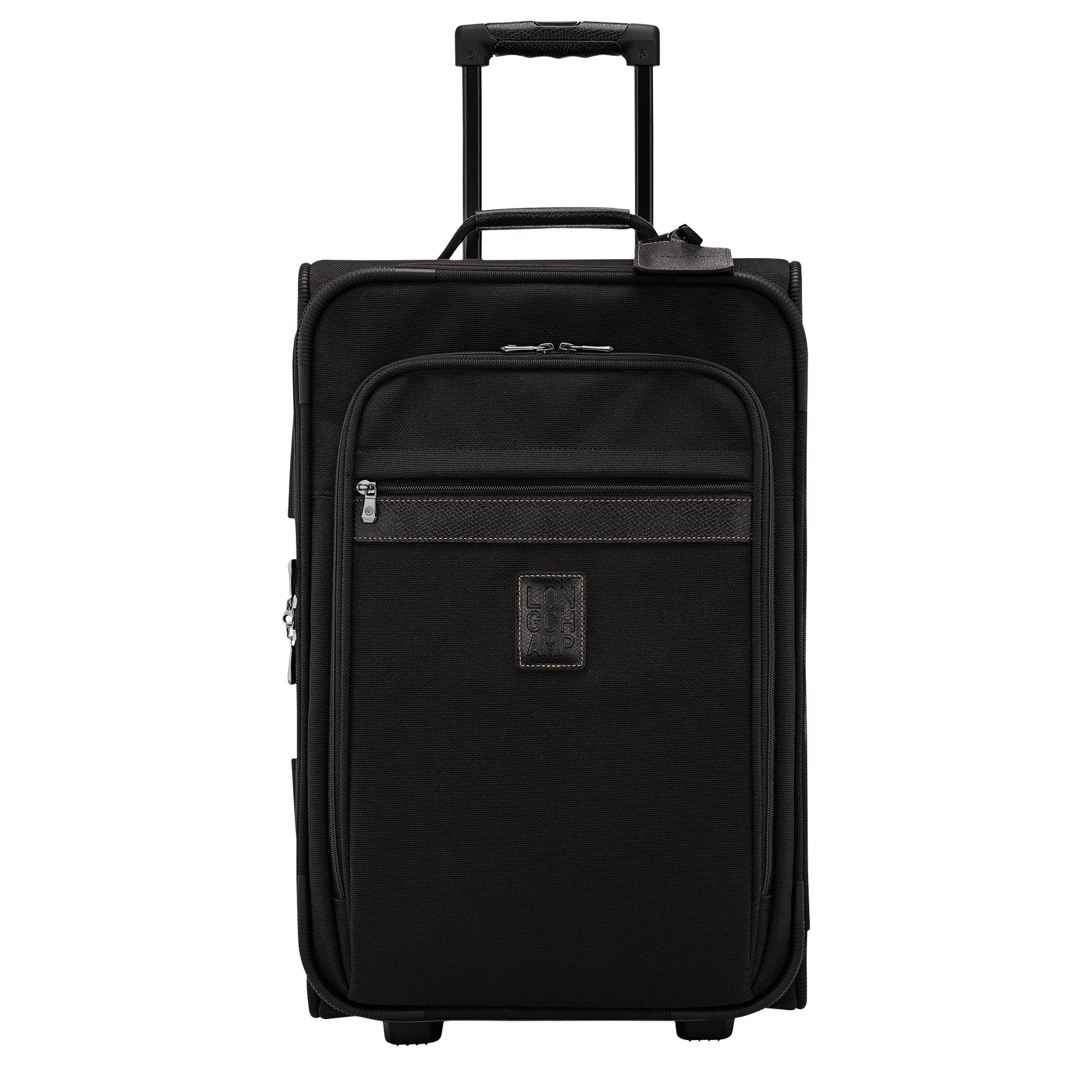 Boxford M Carry-on Black - Recycled canvas | Longchamp US