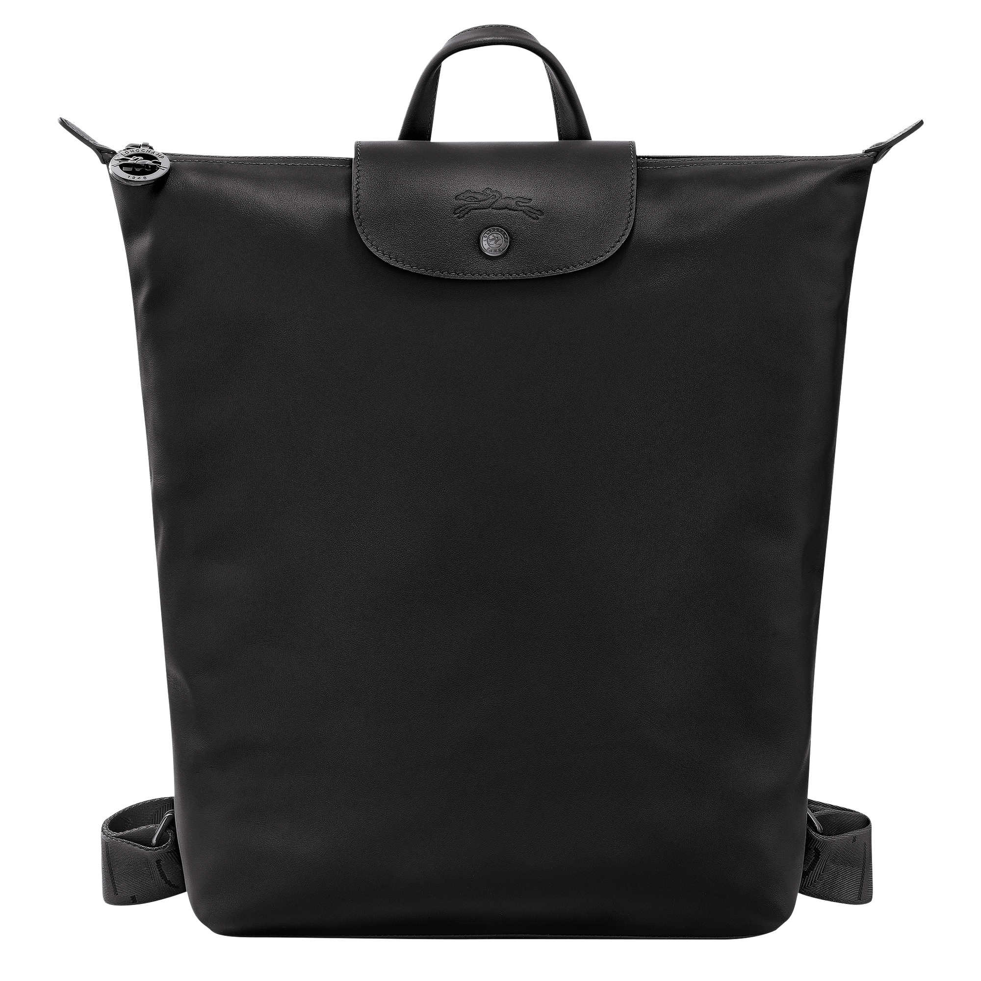 ル プリアージュ® エクストラ M バックパック 黒 - レザー | ロンシャン JP