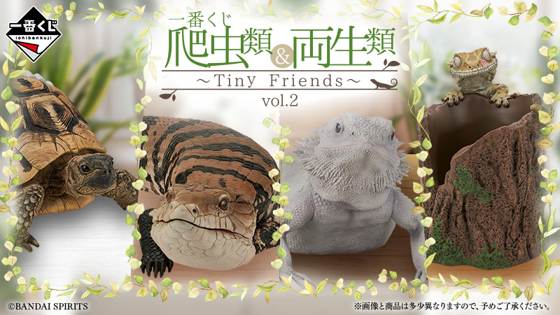 ペットとして人気急上昇中の爬虫類＆両生類が一番くじに再びやってきた