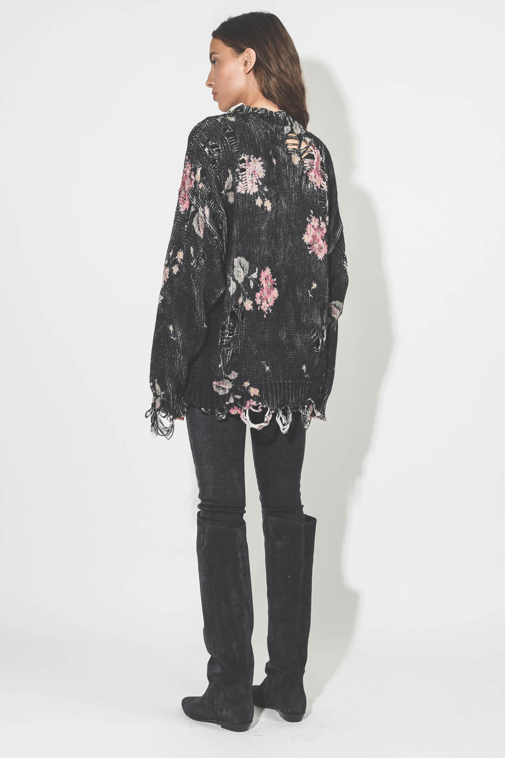 R13 Alison Skinny - Morrison Black