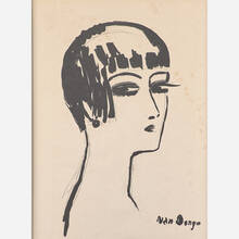 436: KEES VAN DONGEN, Tete de Femme < Modern Art & Design, 23 May
