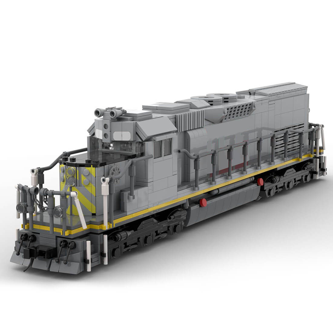 MOC-112387 Kansas City Southern SD40T-2 Train Model(1899PCS