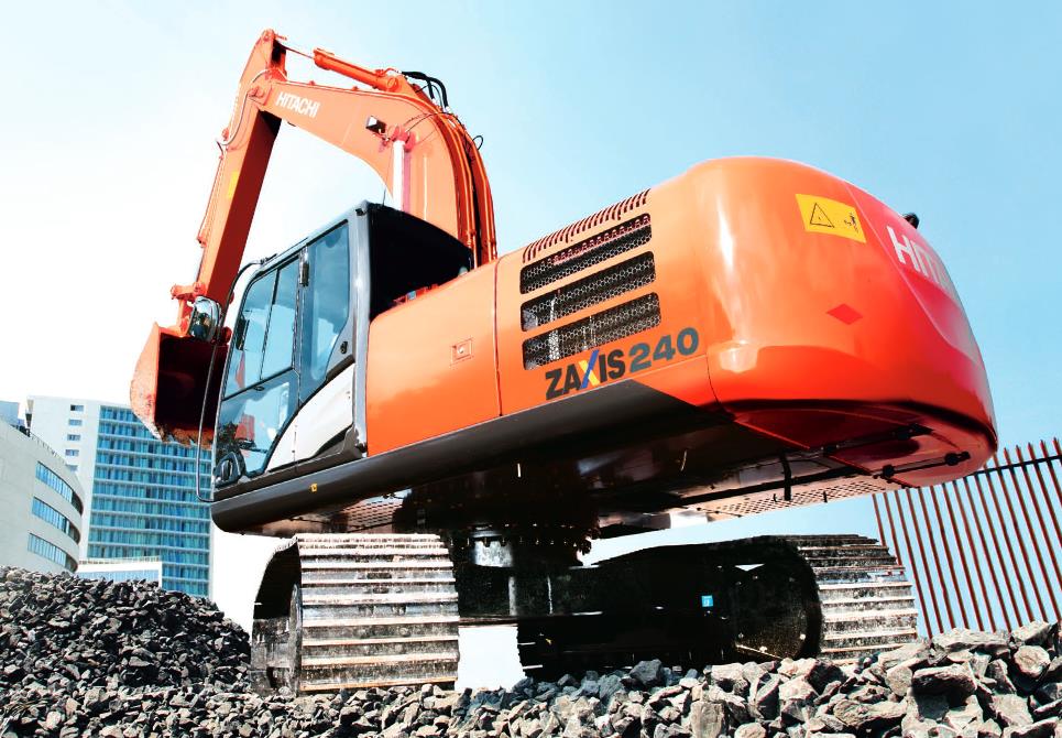 Hitachi ZX240-5G excavator specs & dimensions (2017 - 2026