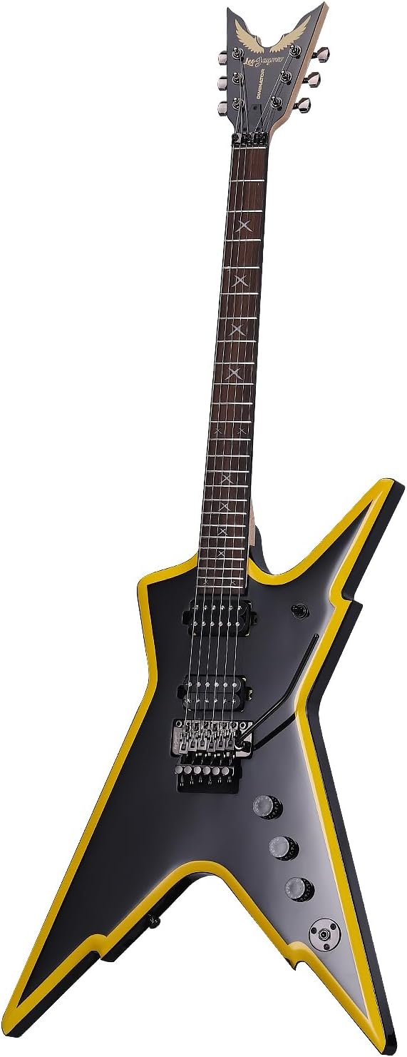 Leo Jaymz Diminator 6-String Electric Guitar, Bone Nut, 24 Fret