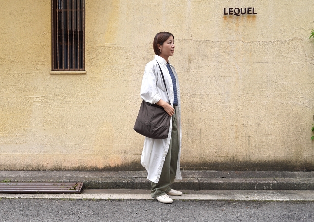 ENDS and MEANS エンズアンドミーンズ Packable Shoulder Bag