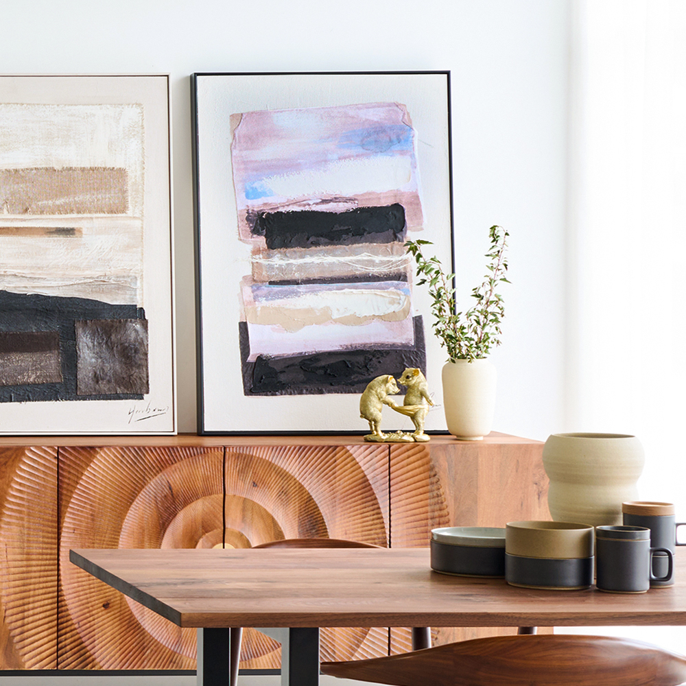 フラワーエレファント90x120cm タッチドピクチャー - アート