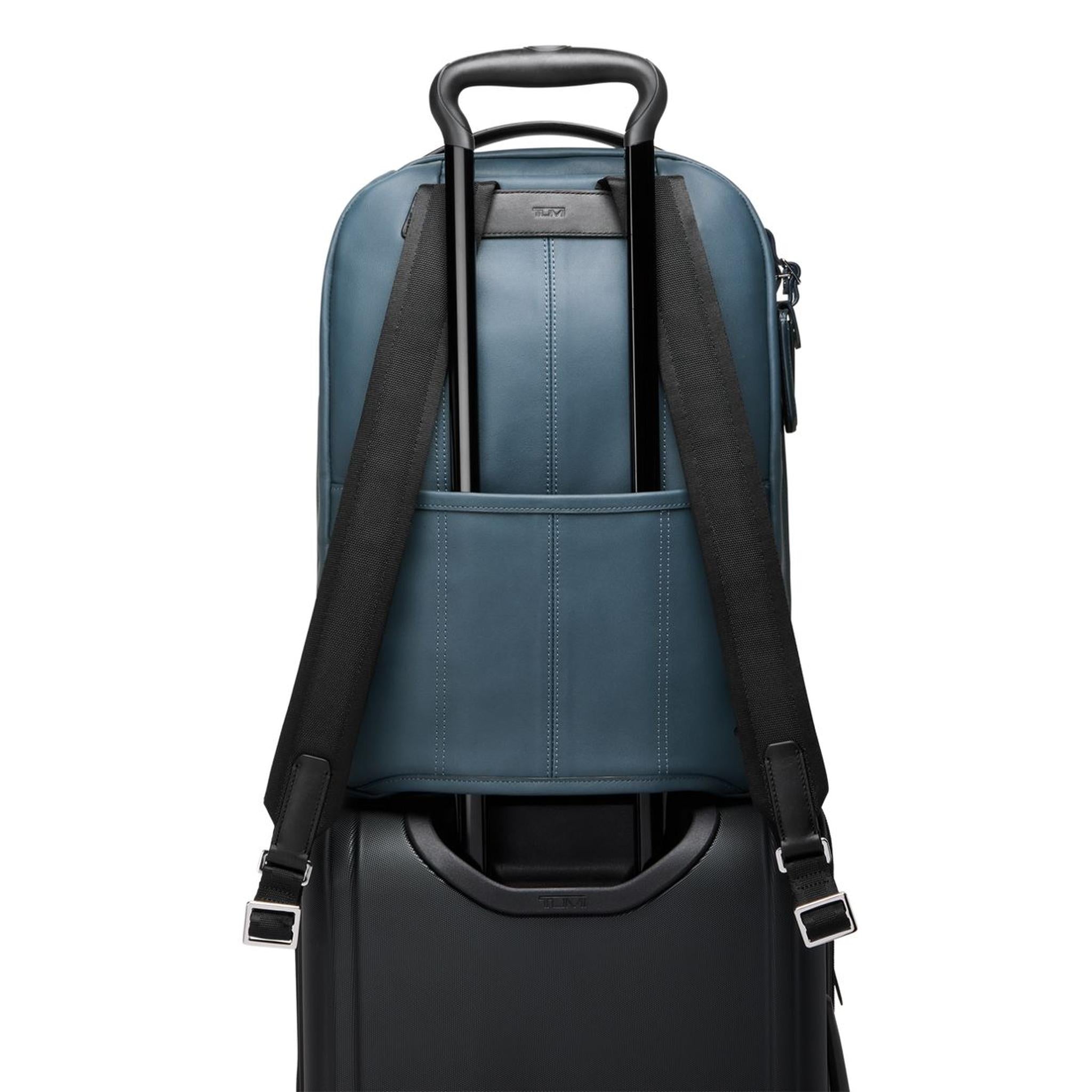 TUMI Harrison Bradner Leather Backpack – Luggage Pros