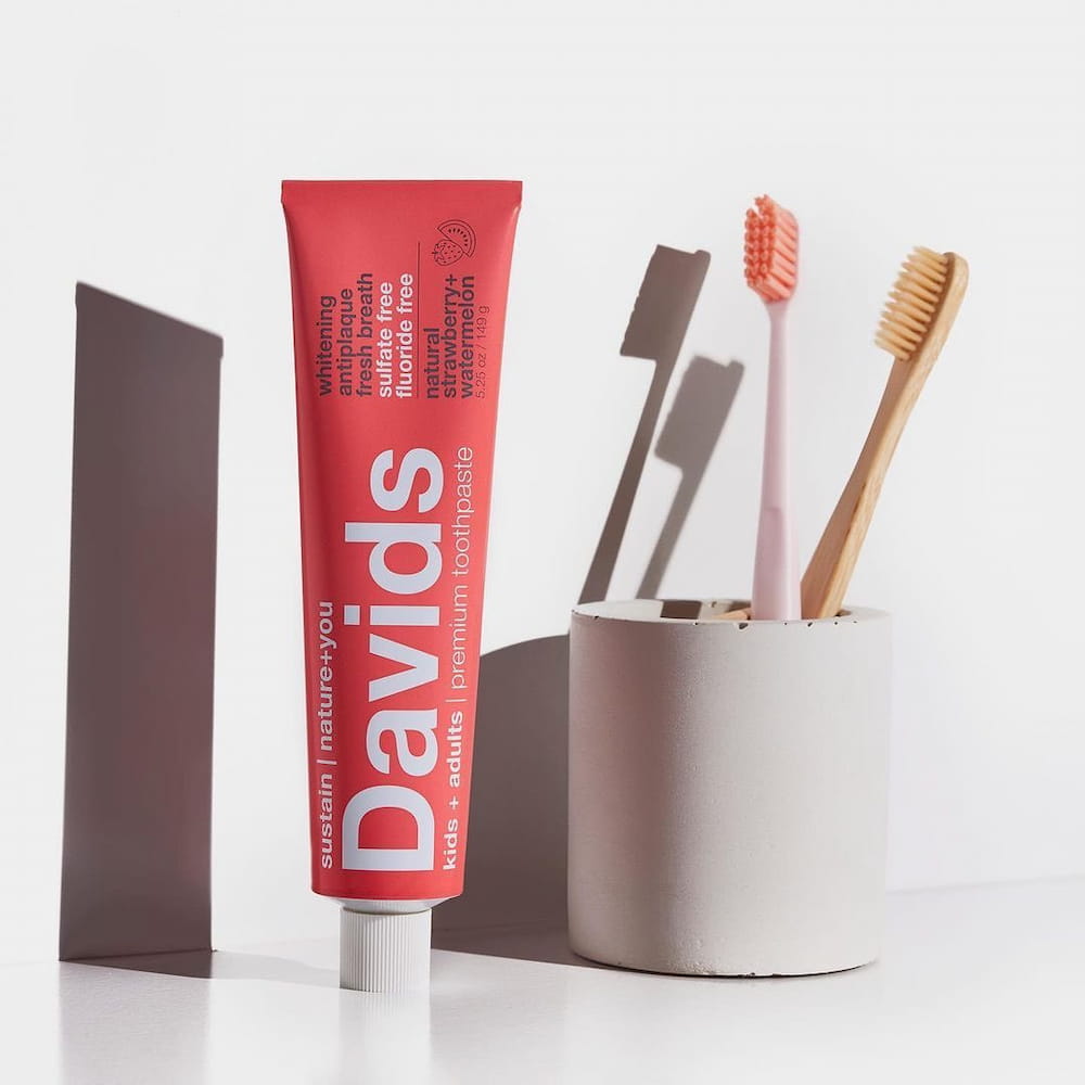 Davids デイヴィッズ ホワイトニングトゥースペースト ストロベリー