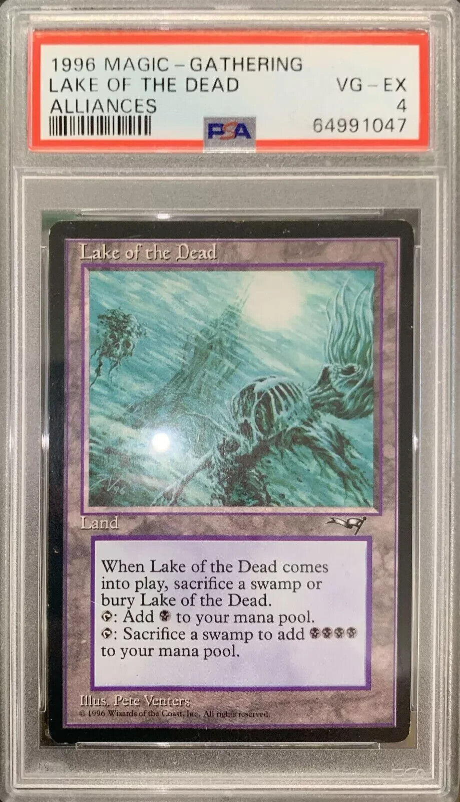 Alliances Lake Of The Dead English PSA Graded | Mox Beta