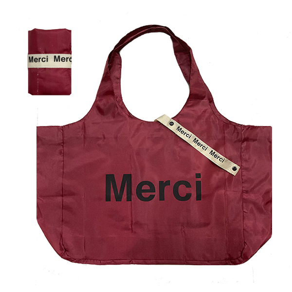 merciバッグ メルシーバッグ エコバッグ レッド|インテリアショップ