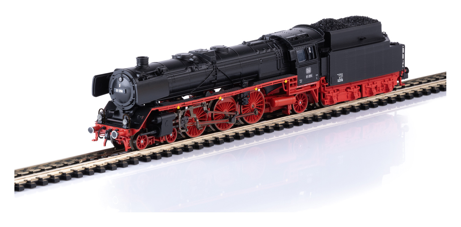 Minitrix 16630 鉄道ゲージ N DBの蒸気機関車BR01、III期 サウンド付き