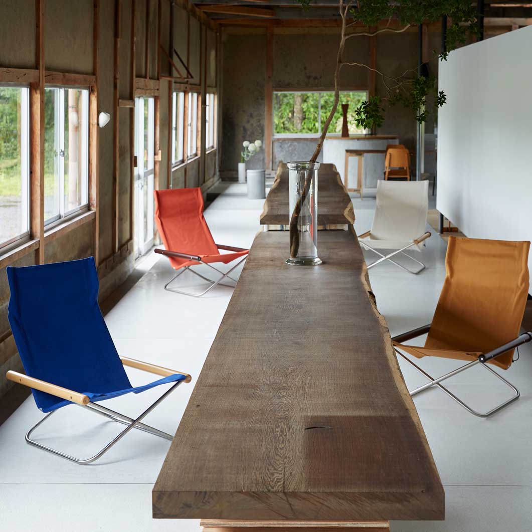 Nychair X ナチュラル／ホワイト(ナチュラル／ホワイト)：ホーム