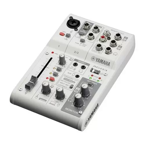 デジタル楽器 | ヤマハ YAMAHA AG03MK2 ホワイト ライブストリーミング