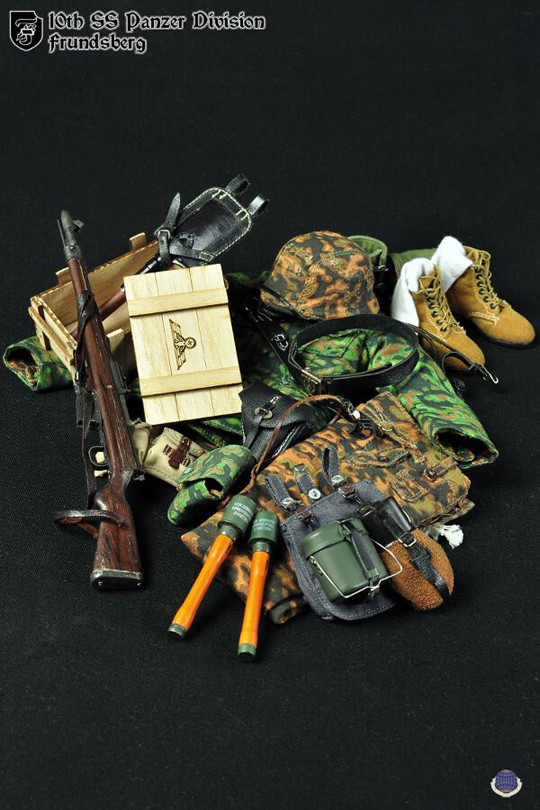 German 10th SS Panzer Division Frundsberg Cal-Tek - Machinegun