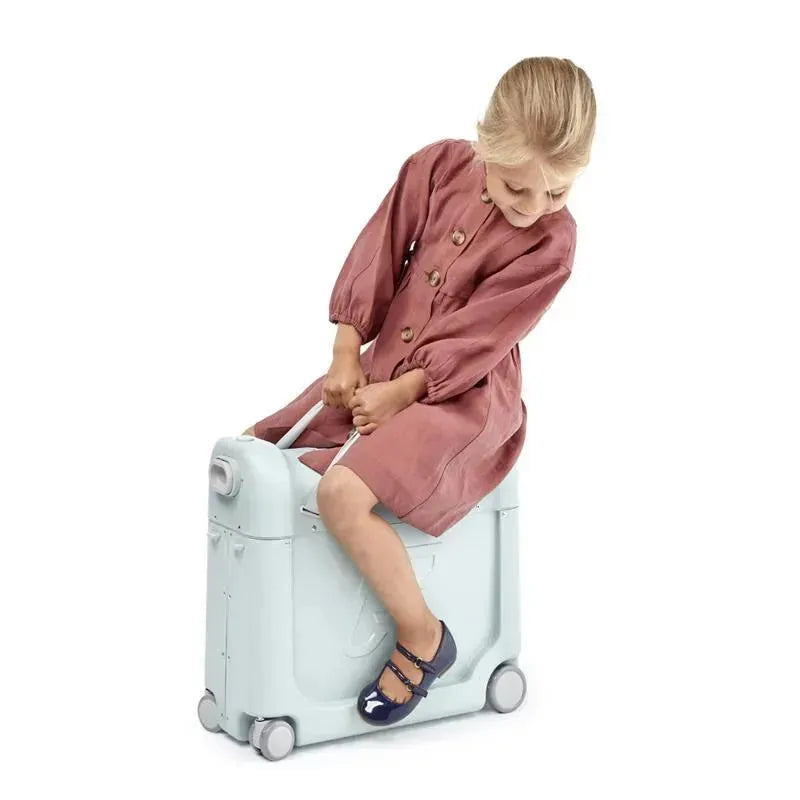 Stokke - Jetkids Bedbox 2.0 Ride-on Suitcase, Green Aurora | MacroBaby