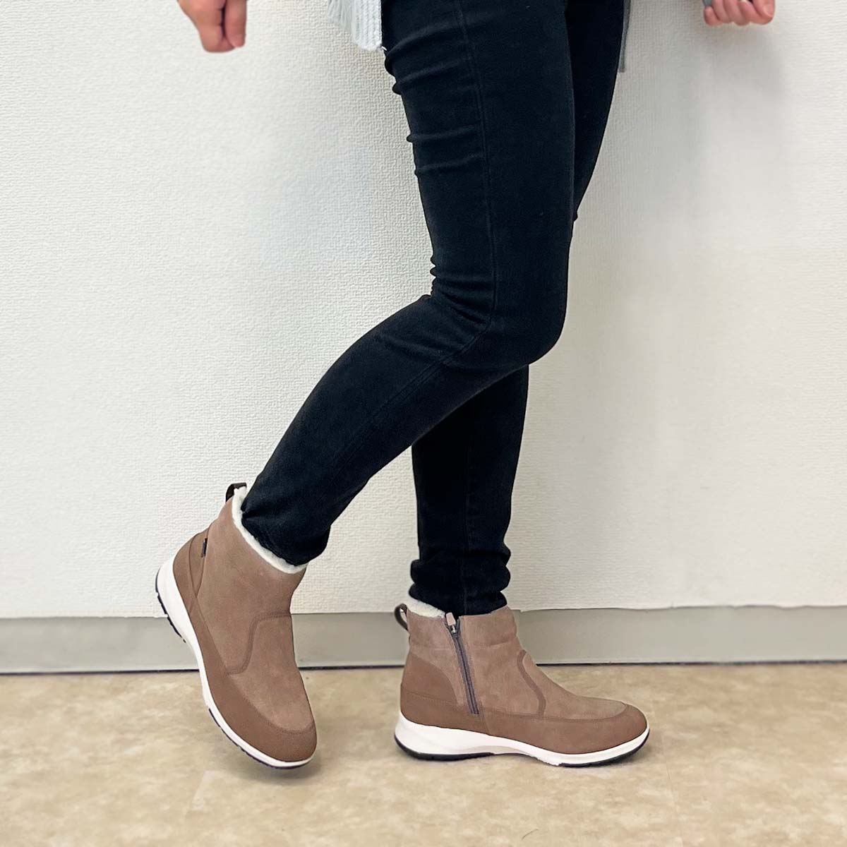 GORE-TEX】マドラスウォーク madras Walk ムートン調カジュアルブーツ