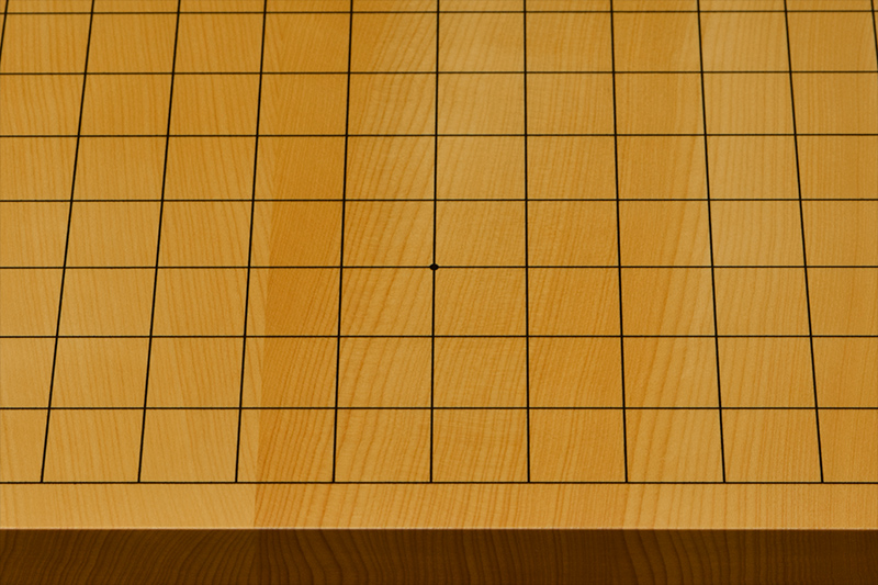おまかせ】本榧卓上碁盤 1寸（ハギ盤・上） | 前川榧碁盤店
