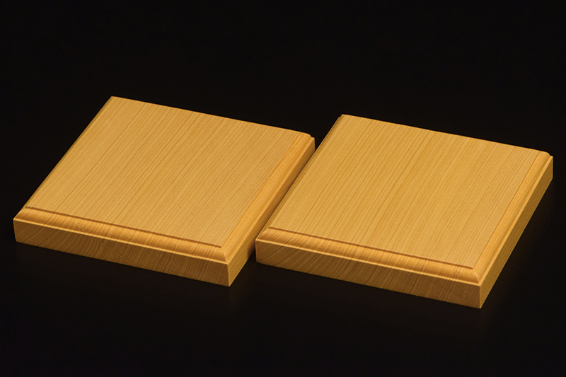 本榧卓上駒台（1寸盤～） | 前川榧碁盤店