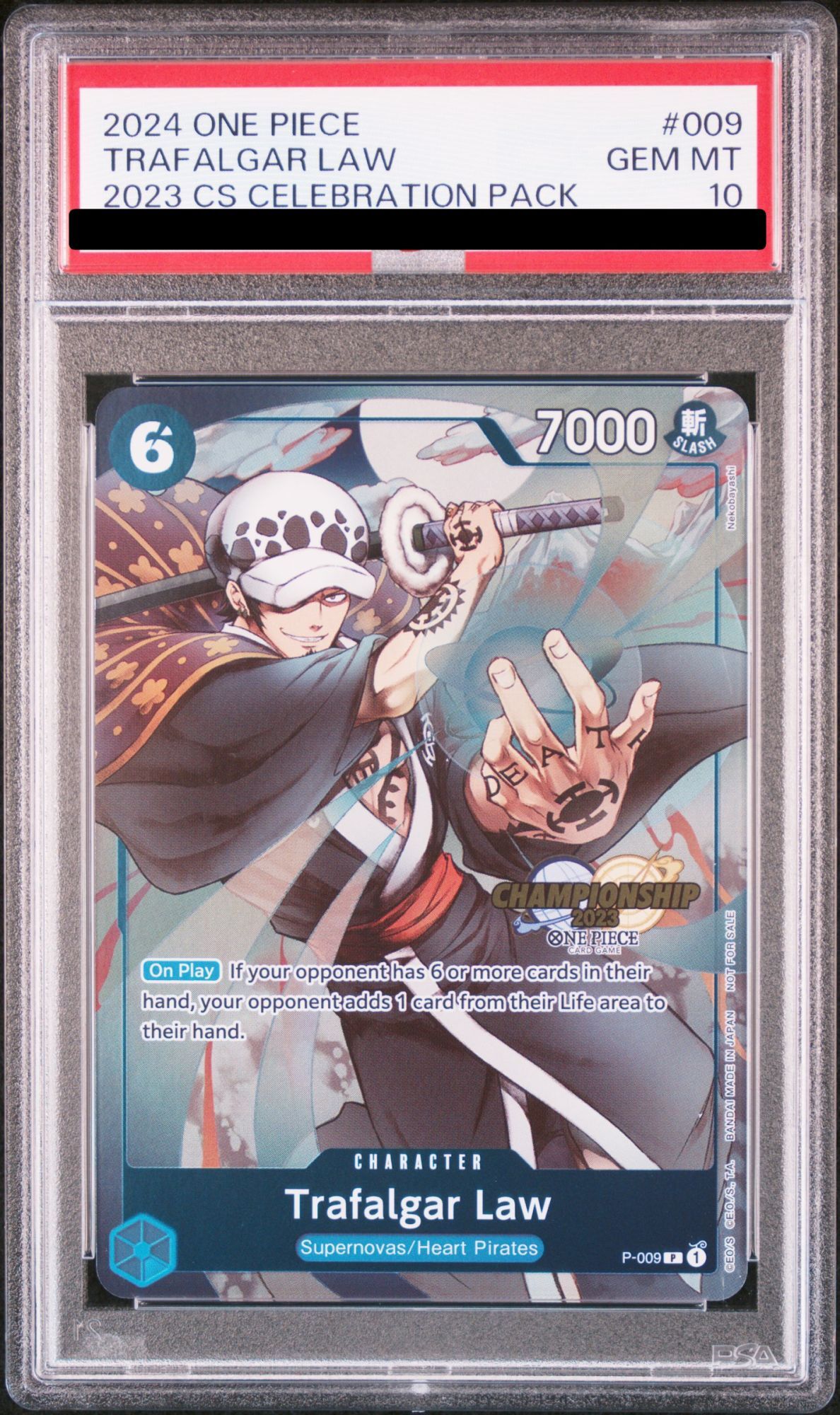 PSA10】トラファルガー・ロー [英語版] 【P】{P-009} - magi通販