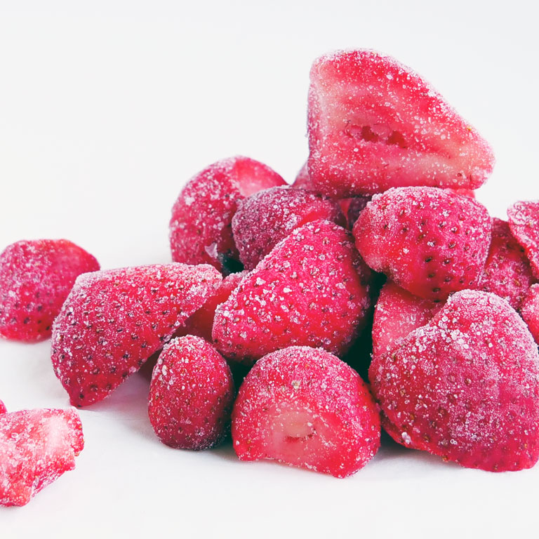 完熟」IQFストロベリーハーフ 1kg 冷凍フルーツ いちご 苺__