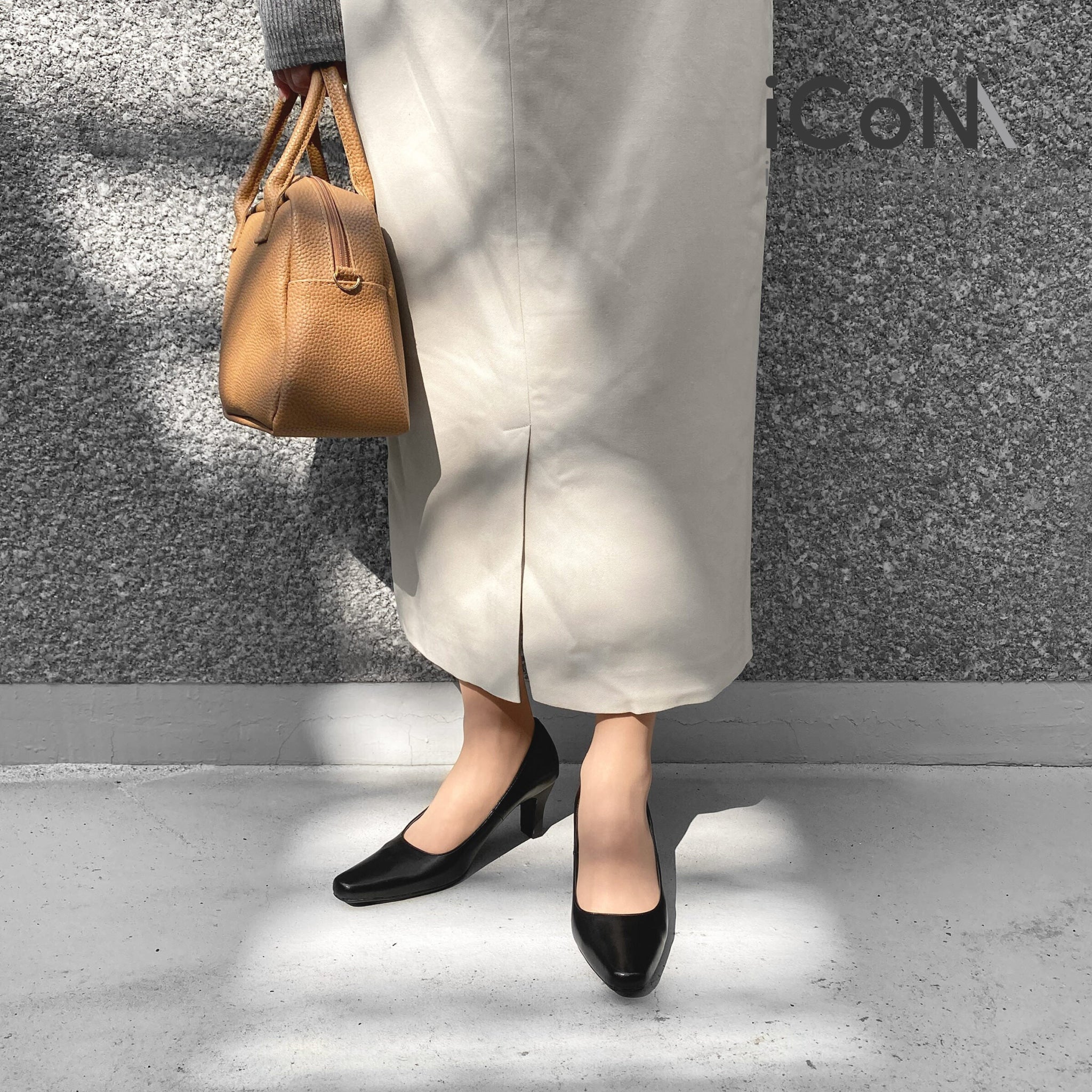 iCoN BASIC：6cmヒールスクエアトゥパンプス（1660BC） ｜ パンプス